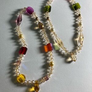 One of a kind fine crystal bracelet.